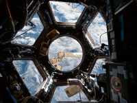 International Space Station dome